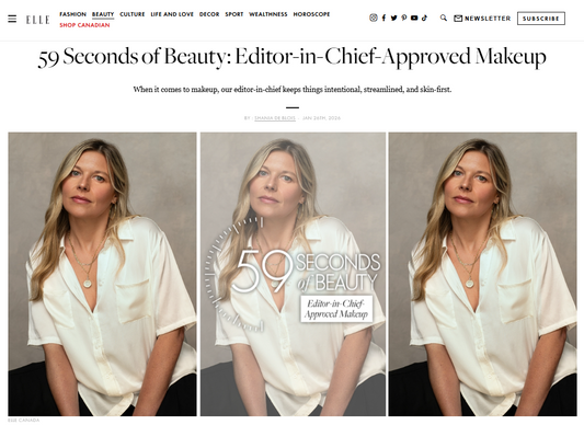 Elle Canada: Editor-in-Chief-Approved Makeup