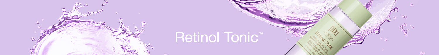 Pixi Beauty UK Retinol Tonic Collection Banner view 1 of 1